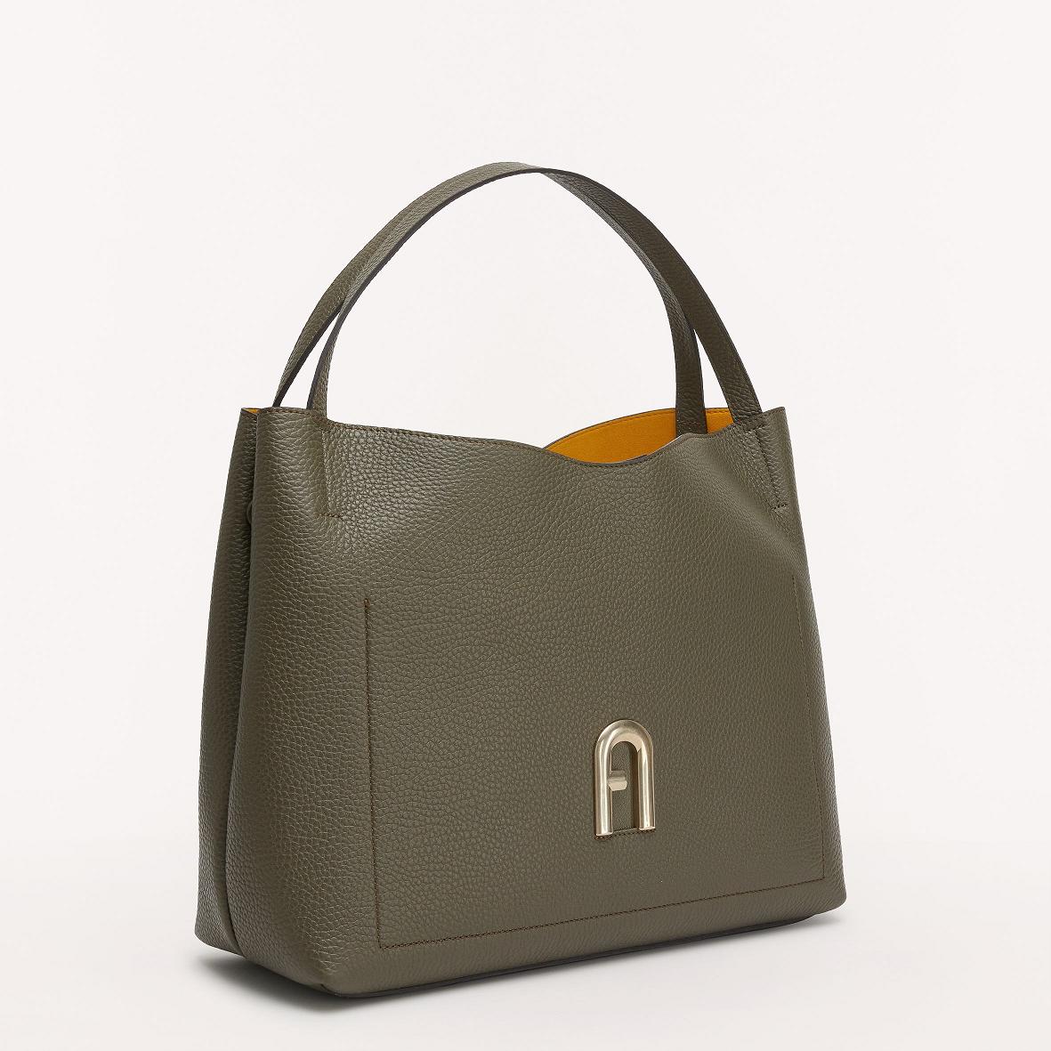 Furla Primula Tasker Udsalg - Hobo Tasker Dame Grøn ZFU340178